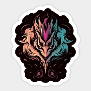 Mystical Basilisk Logo Sticker